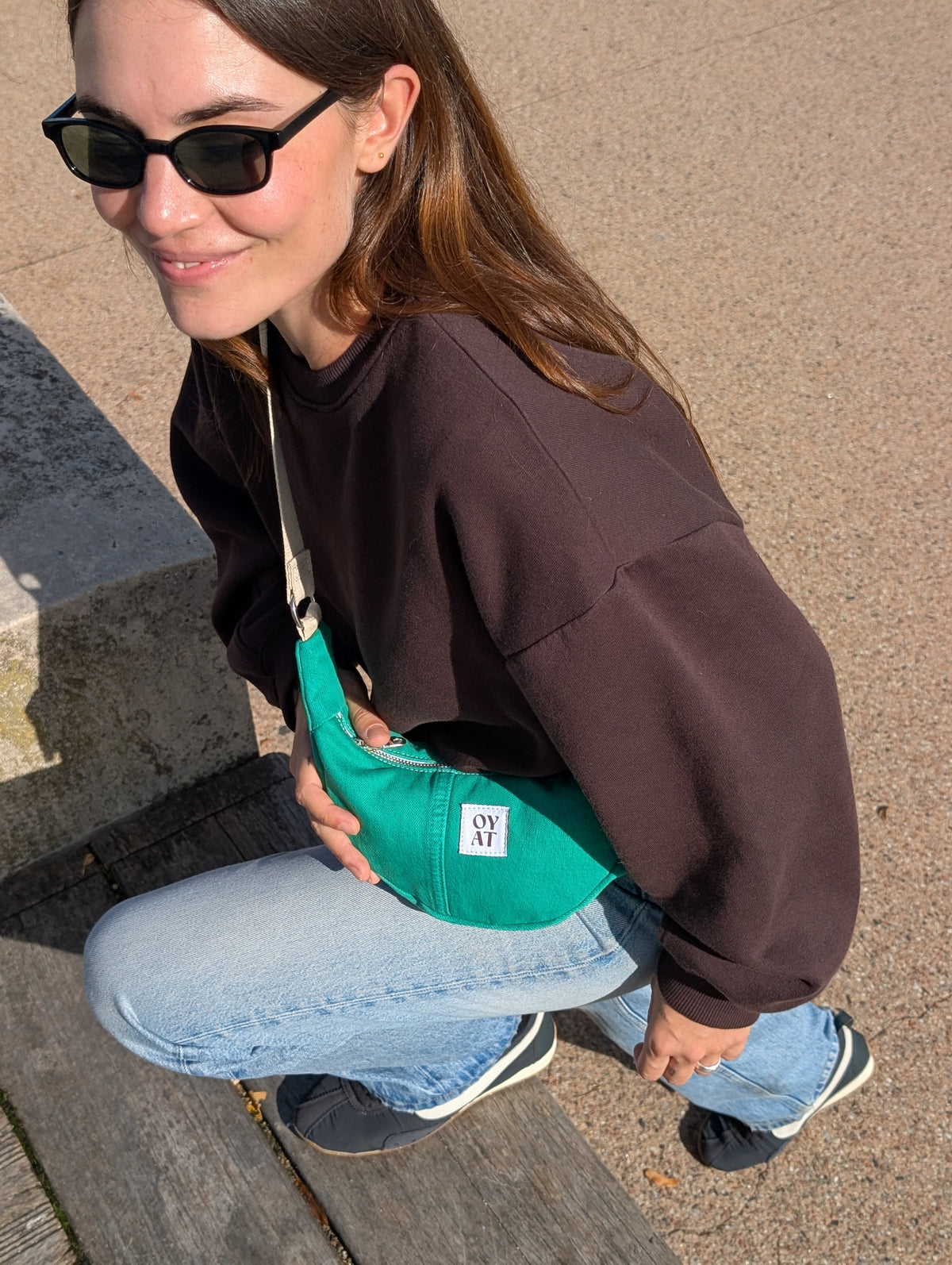 Mini crossbag Vert