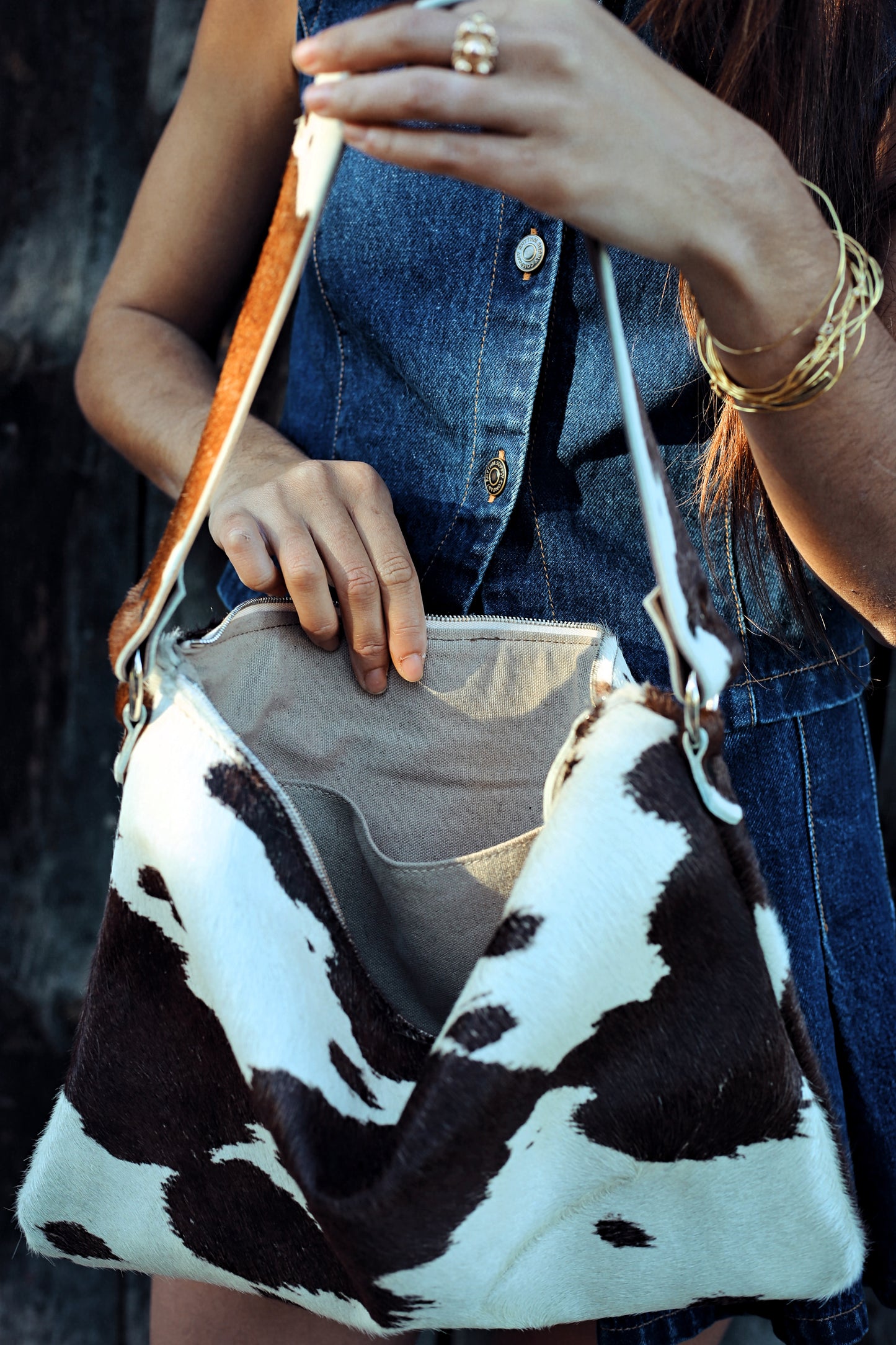 Sac CLEO Vache