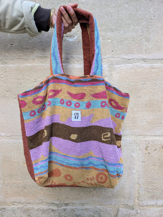 Cabas éponge vintage