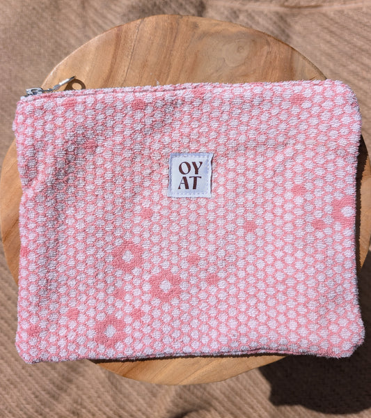Pochette en éponge upcyclée