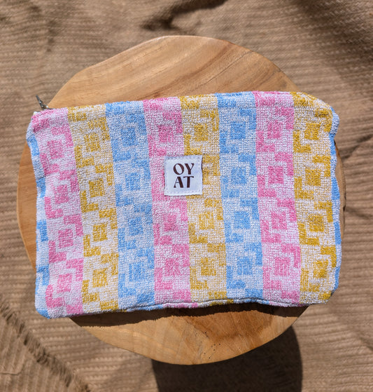 Pochette en éponge vintage