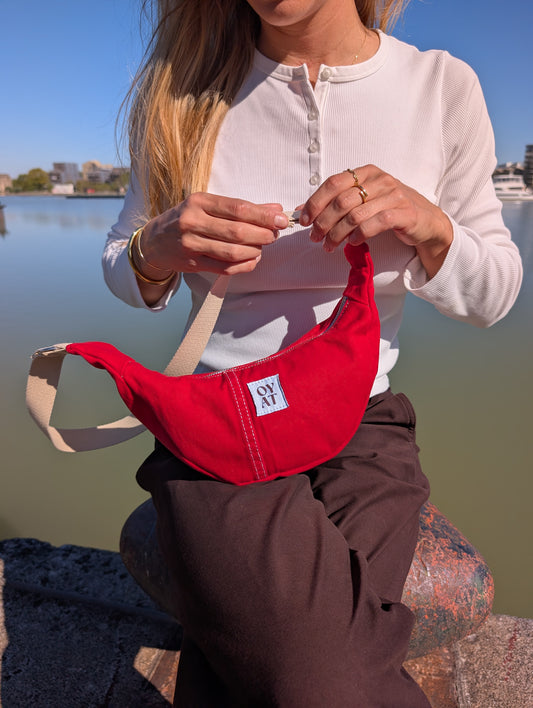 Mini crossbag Rouge